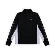 6PM SPORTS HALF-ZIP BLACK
