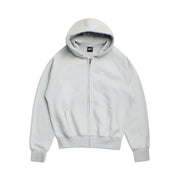 ZIP HOODIE SMOKE GREY