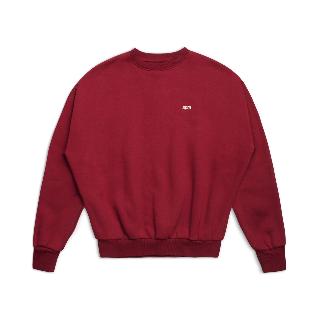 CREWNECK WINE RED