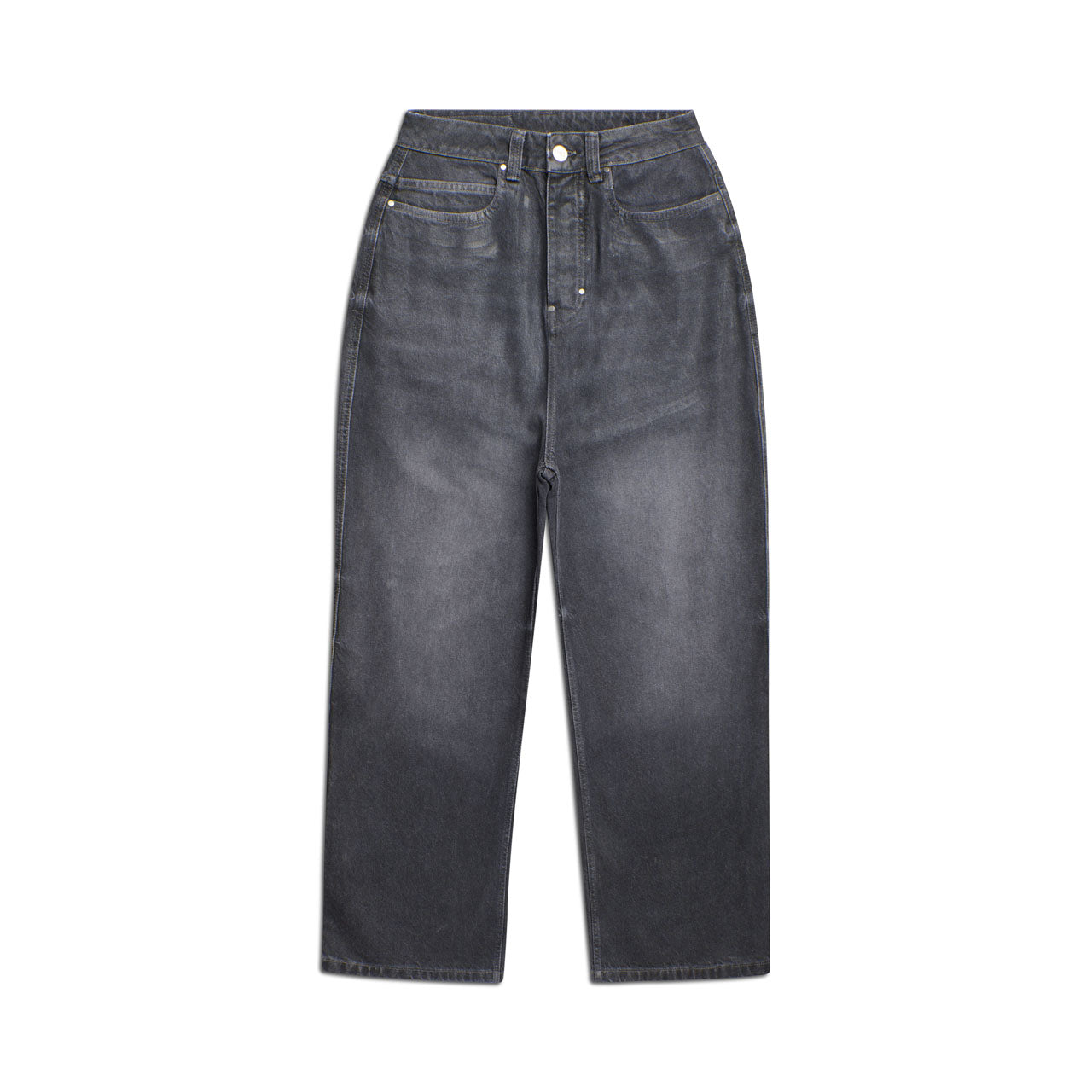 WAX COATED DENIM GREY