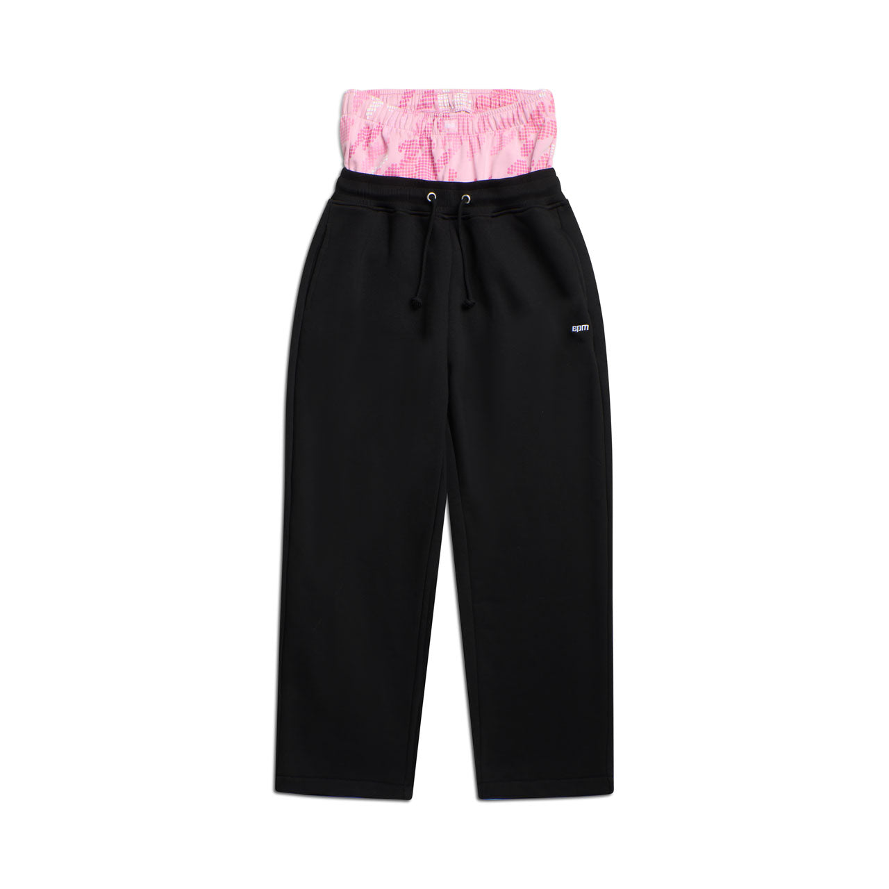 BOXERS OPEN LEG JOGGER BLACK