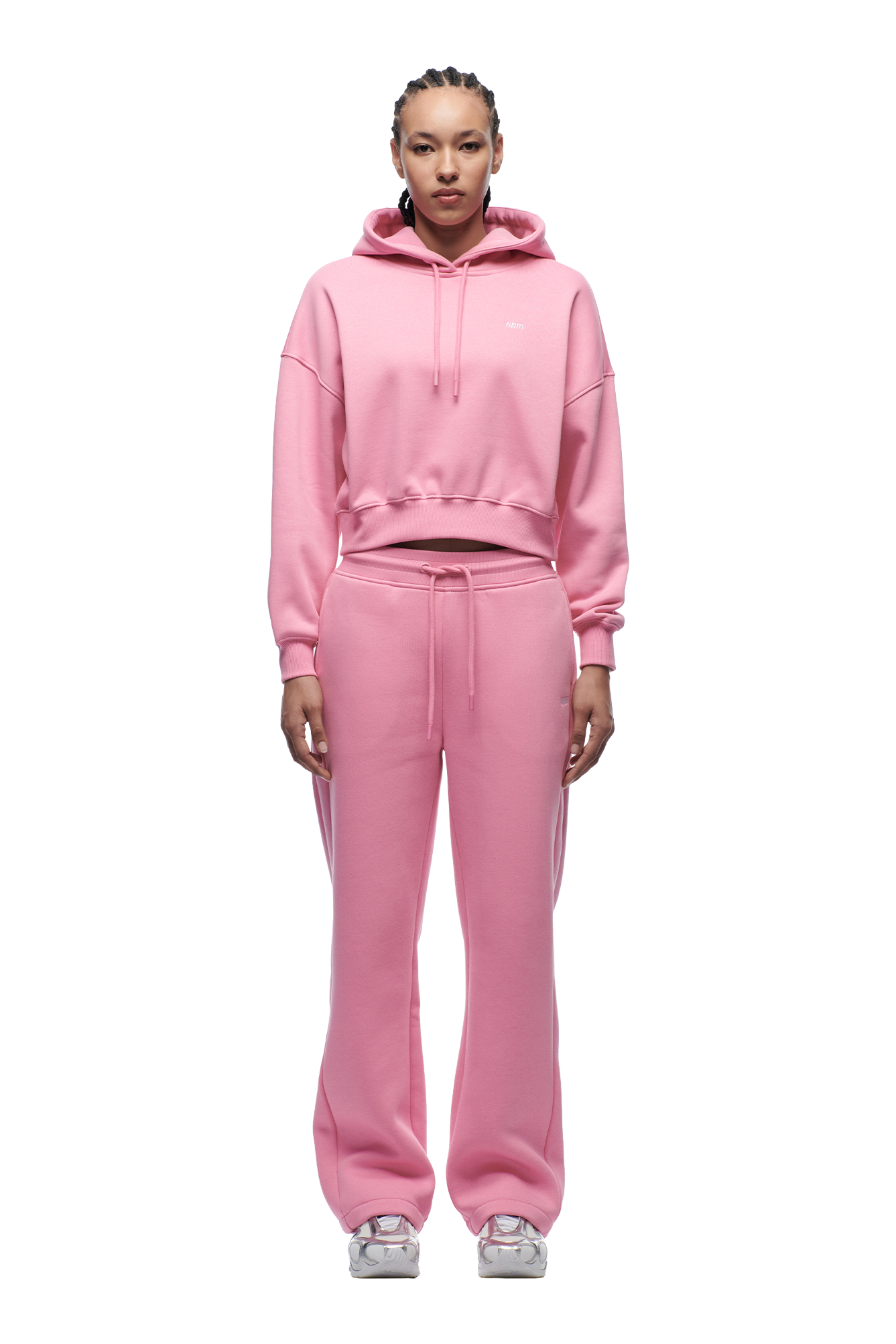 WMNS CROPPED HOODIE BUBBLEGLOW