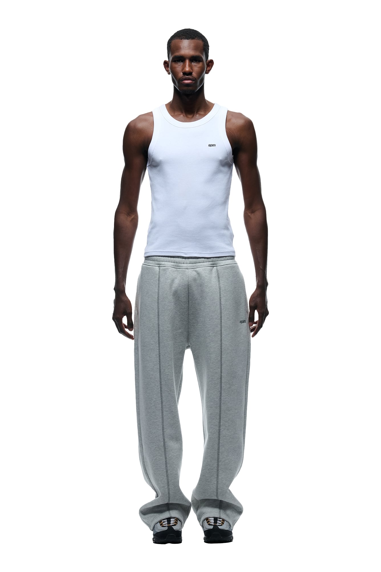 OPEN LEG COVERLOCK GREY