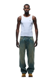 CENTER SEAM DENIM LIGHT WASH