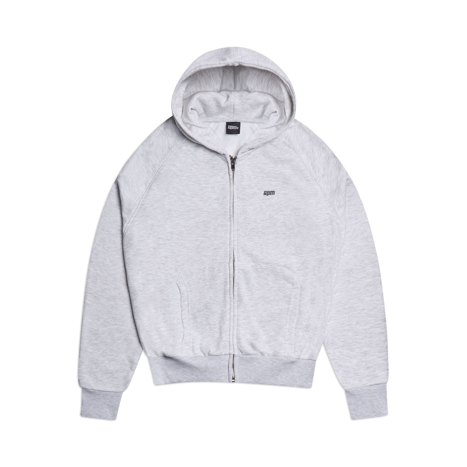 ZIP HOODIE LIGHT GREY