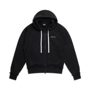 OPEN EDGE ZIP HOODIE BLACK