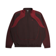 EVERYDAY TRACK JACKET DARK BURGUNDY