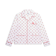 PYJAMA SHIRT WITH PIXEL HEARTS