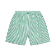 WOVEN BOXER SHORTS GREEN/WHITE