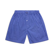 WOVEN BOXER SHORTS COSMIC BLUE/WHITE