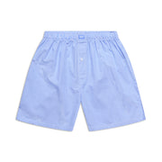 WOVEN BOXER SHORTS MISTY BLUE/WHITE