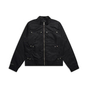 SLIM NYLON JACKET BLACK