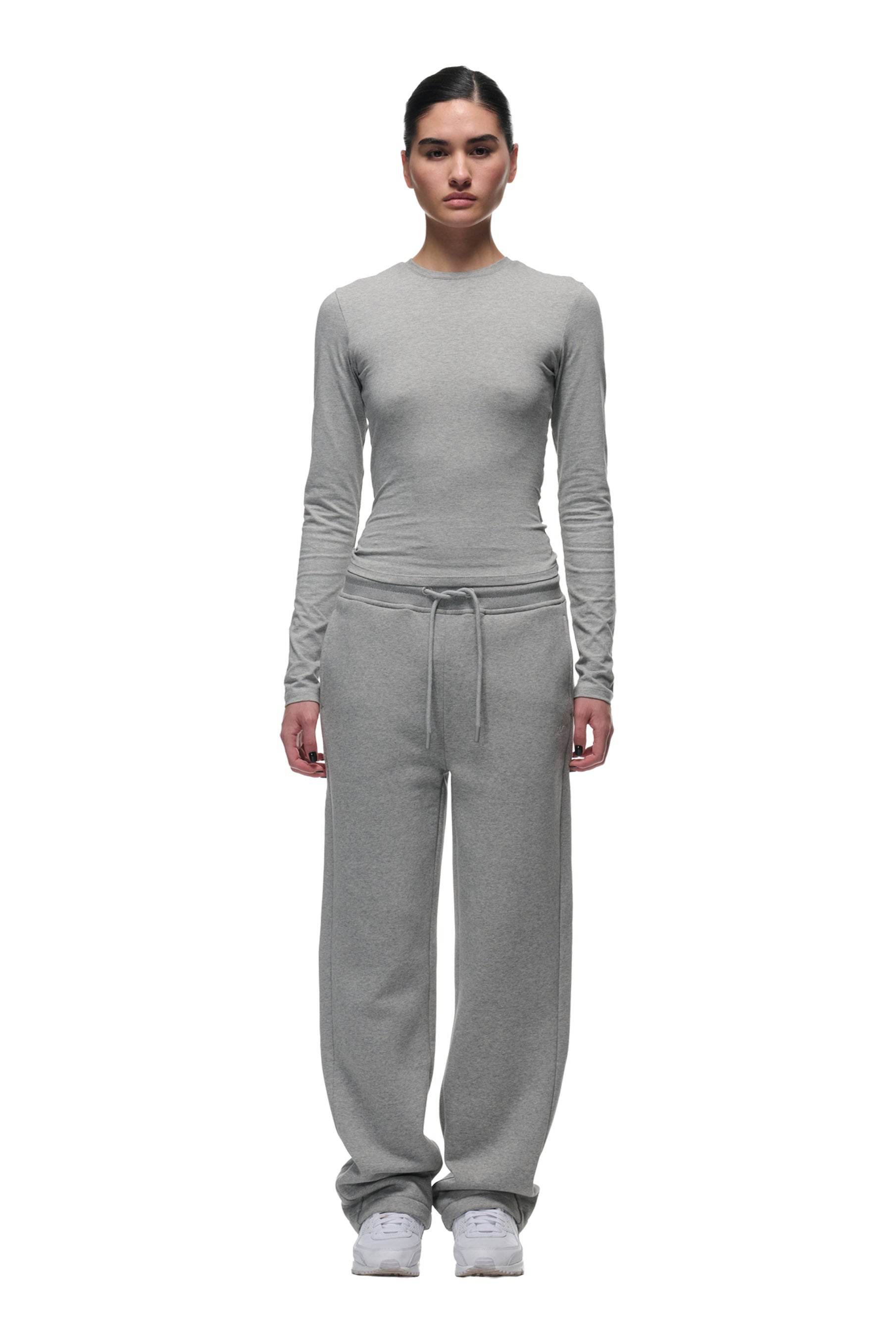 WMNS LONGSLEEVE GREY MELANGE