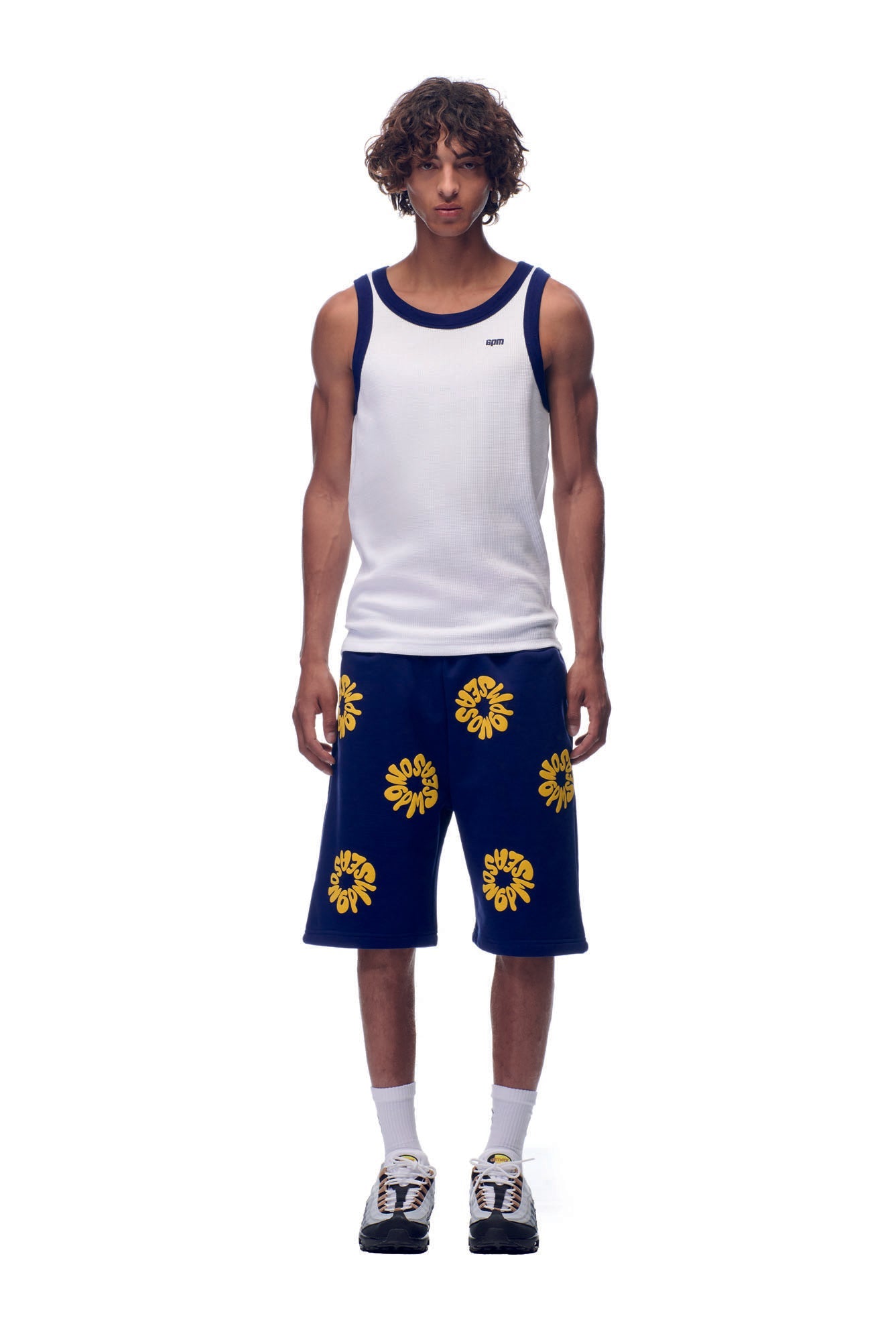 NH TANKTOP WHITE/NAVY