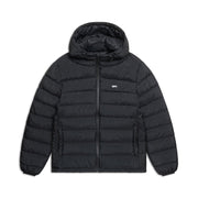 LIGHT WEIGHT PUFFER JACKET BLACK