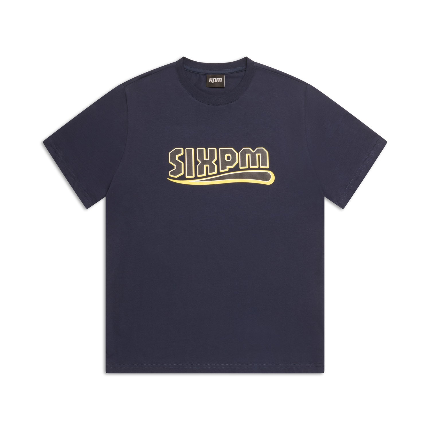 CLEAN EDGE WAVE T-SHIRT MIDNIGHT BLUE