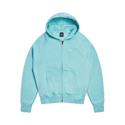 ZIP HOODIE TURQUOISE