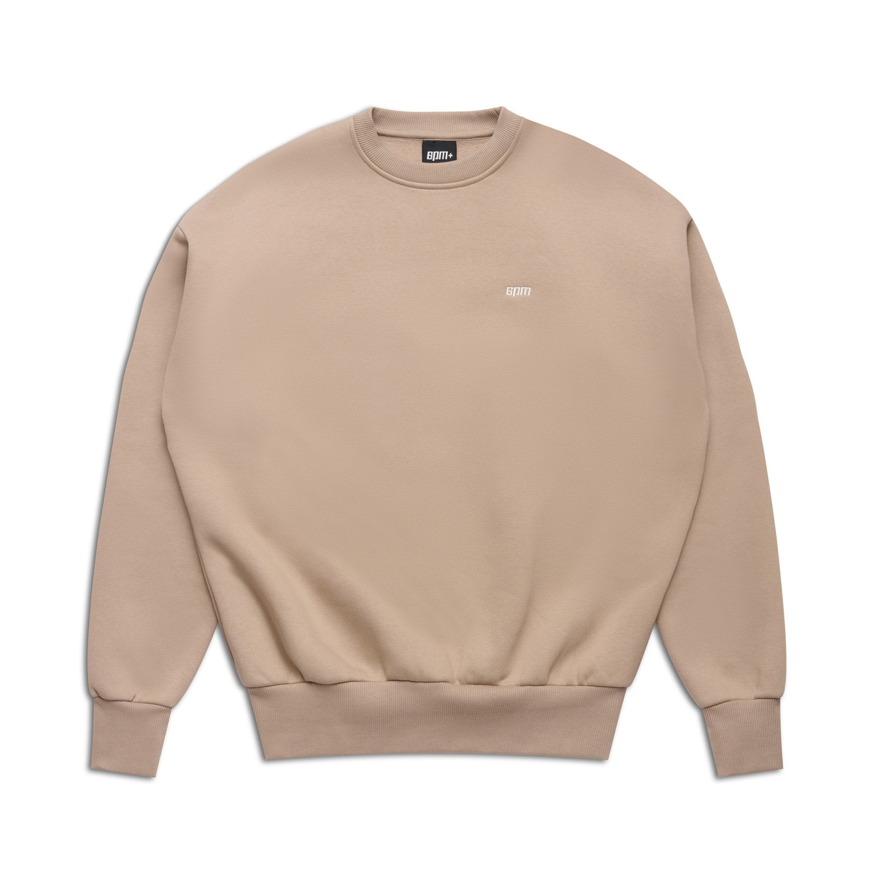CREWNECK MOCCA CREAM
