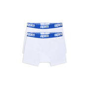 BOXER SHORTS WHITE/PRINCESS BLUE (2-PACK)