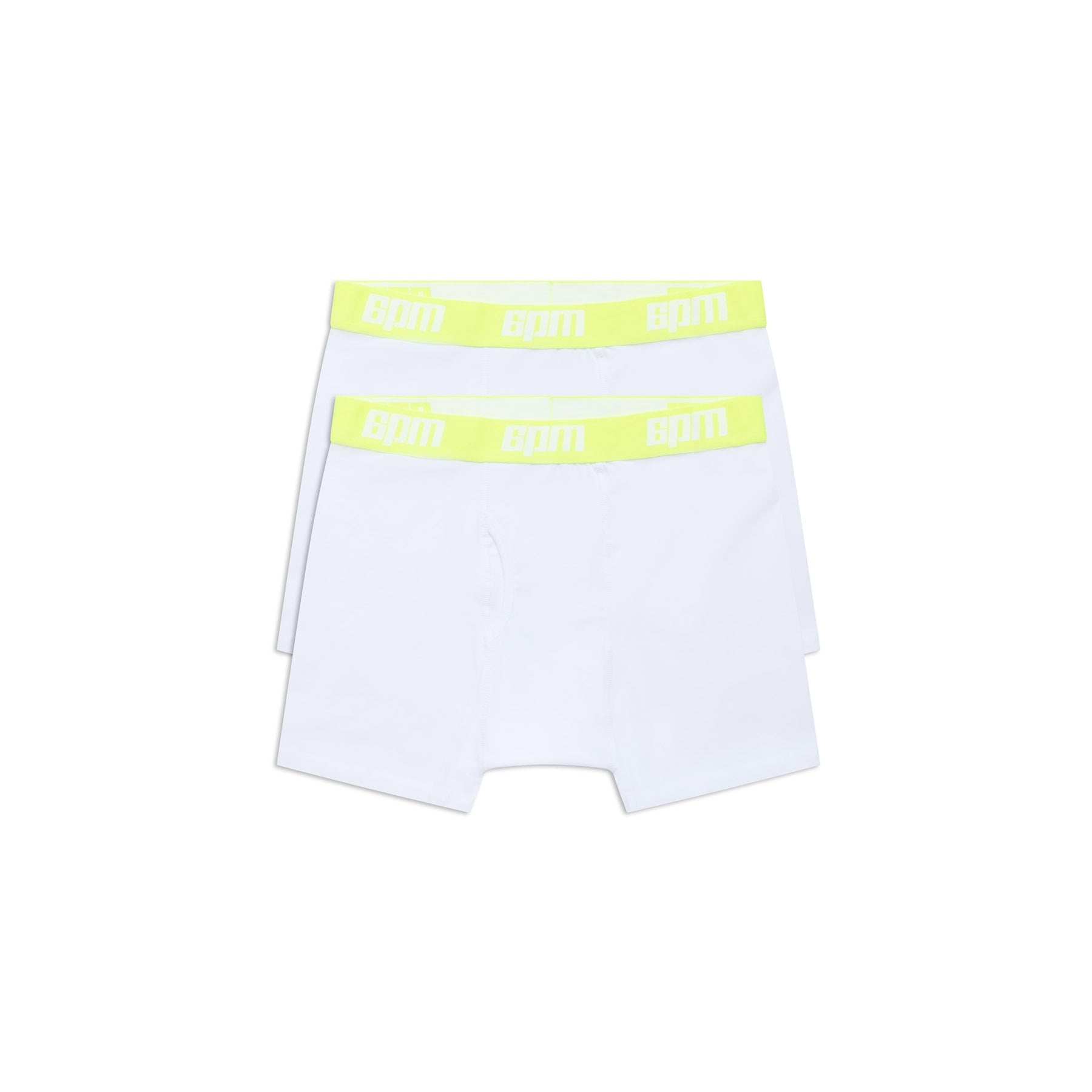 BOXER SHORTS WHITE/LEMON (2-PACK)