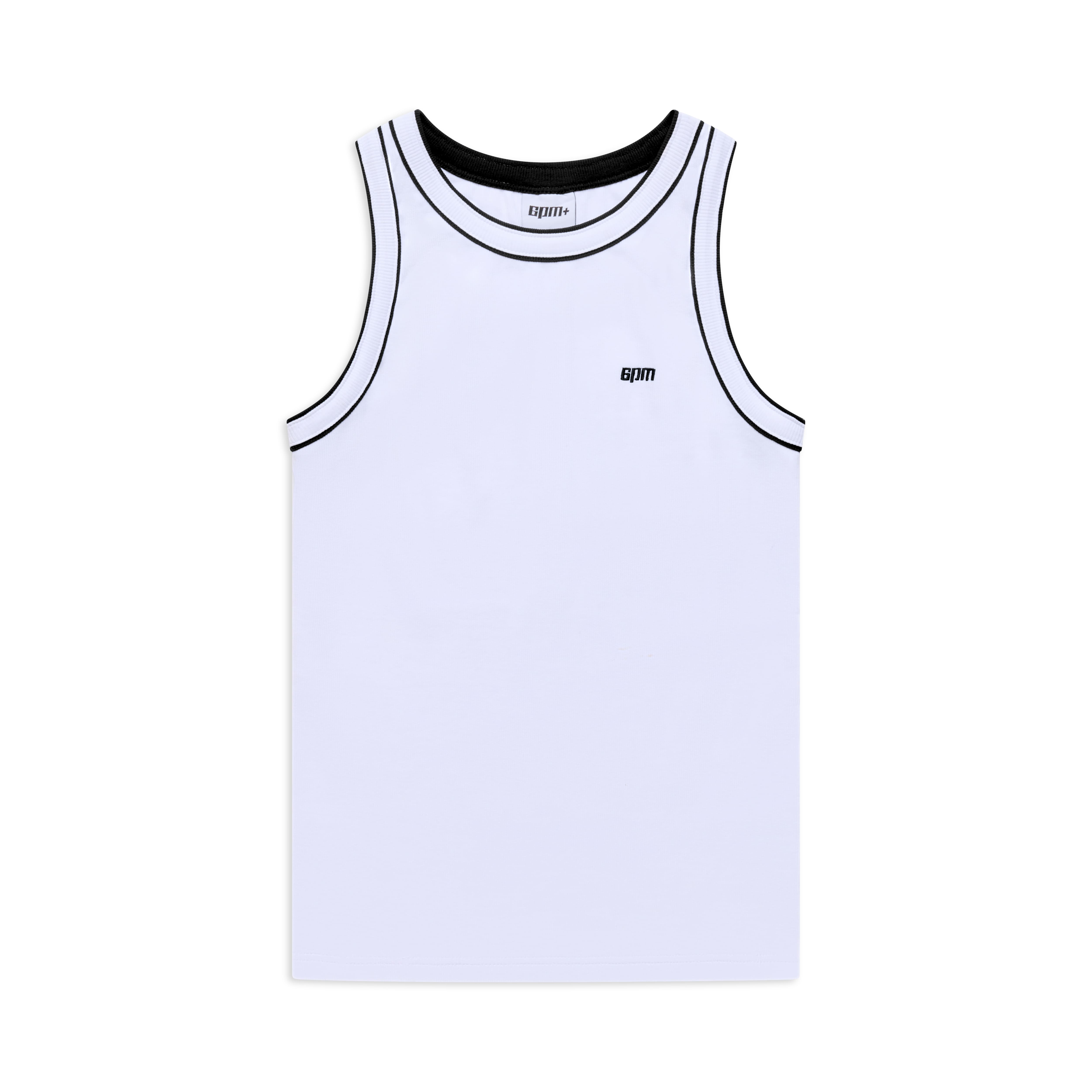 TANKTOP WHITE/BLACK