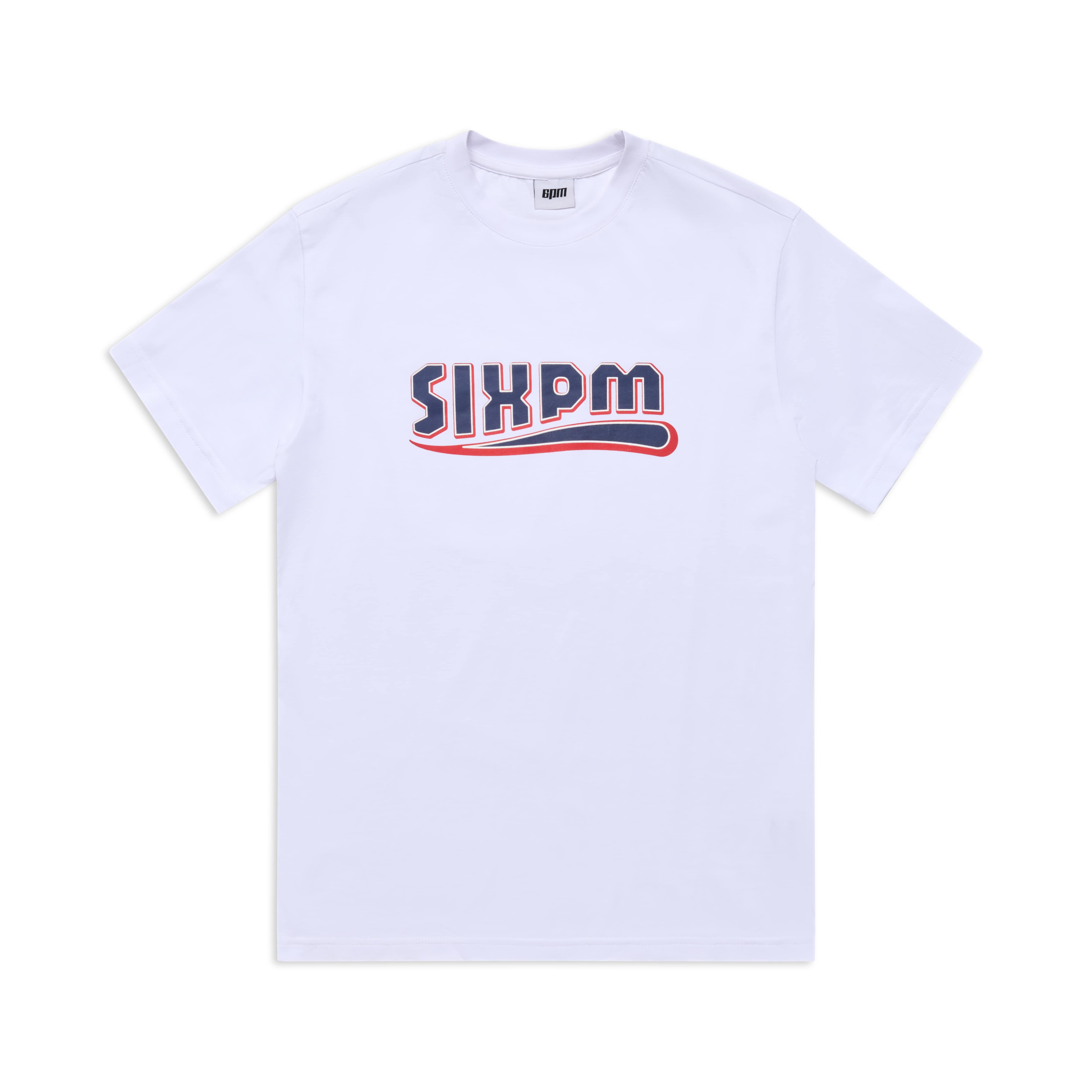 CLEAN EDGE WAVE TEE WHITE