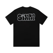 REFLECTIVE LOGO TEE BLACK