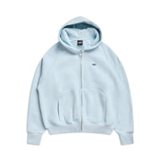 ZIP HOODIE ICE BLUE