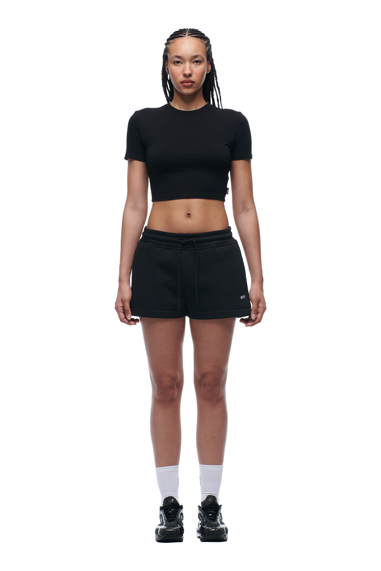 WMNS CROPPED T-SHIRT BLACK