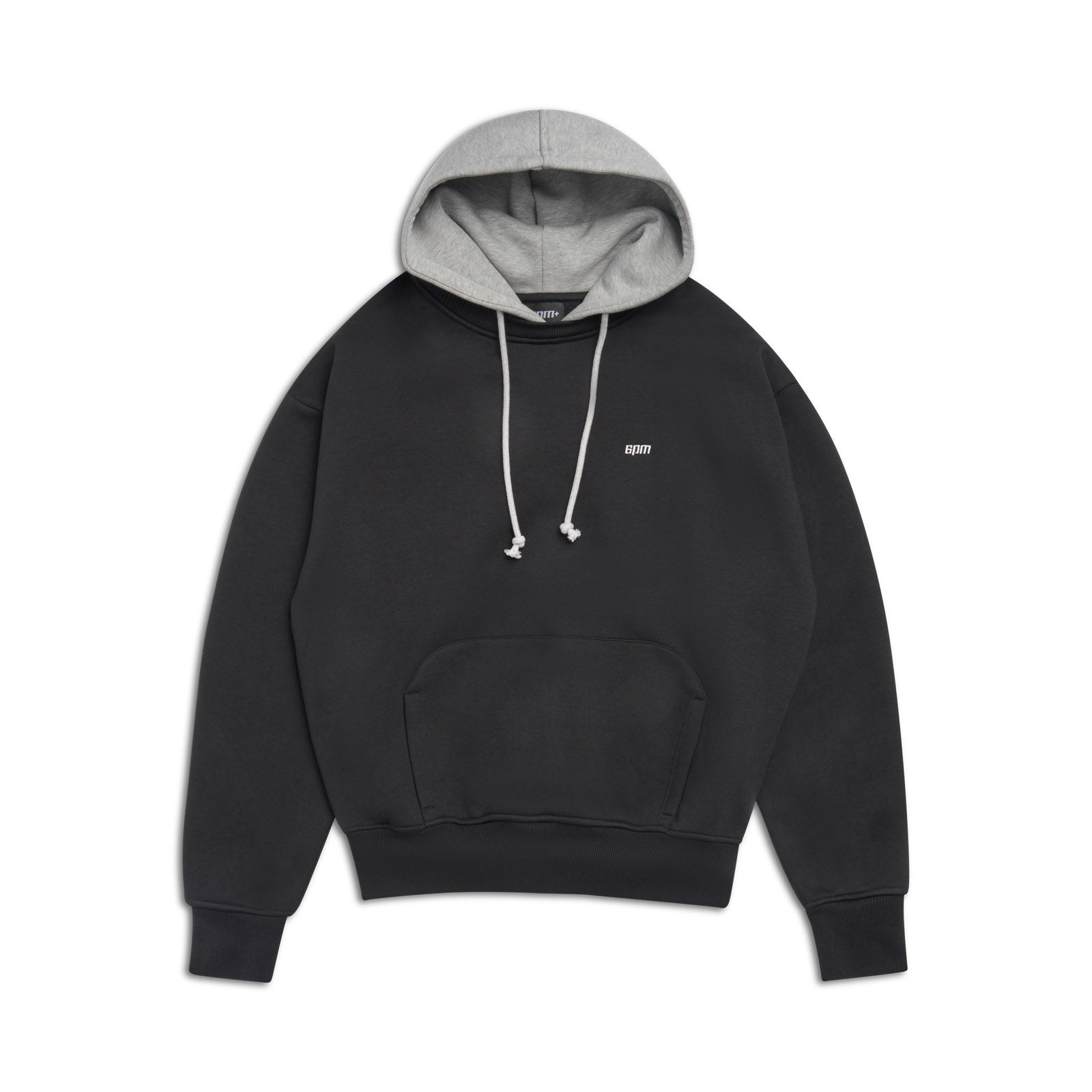 CREWNECK HOODIE BLACK/GREY