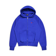 ZIP HOODIE LAPIS BLUE