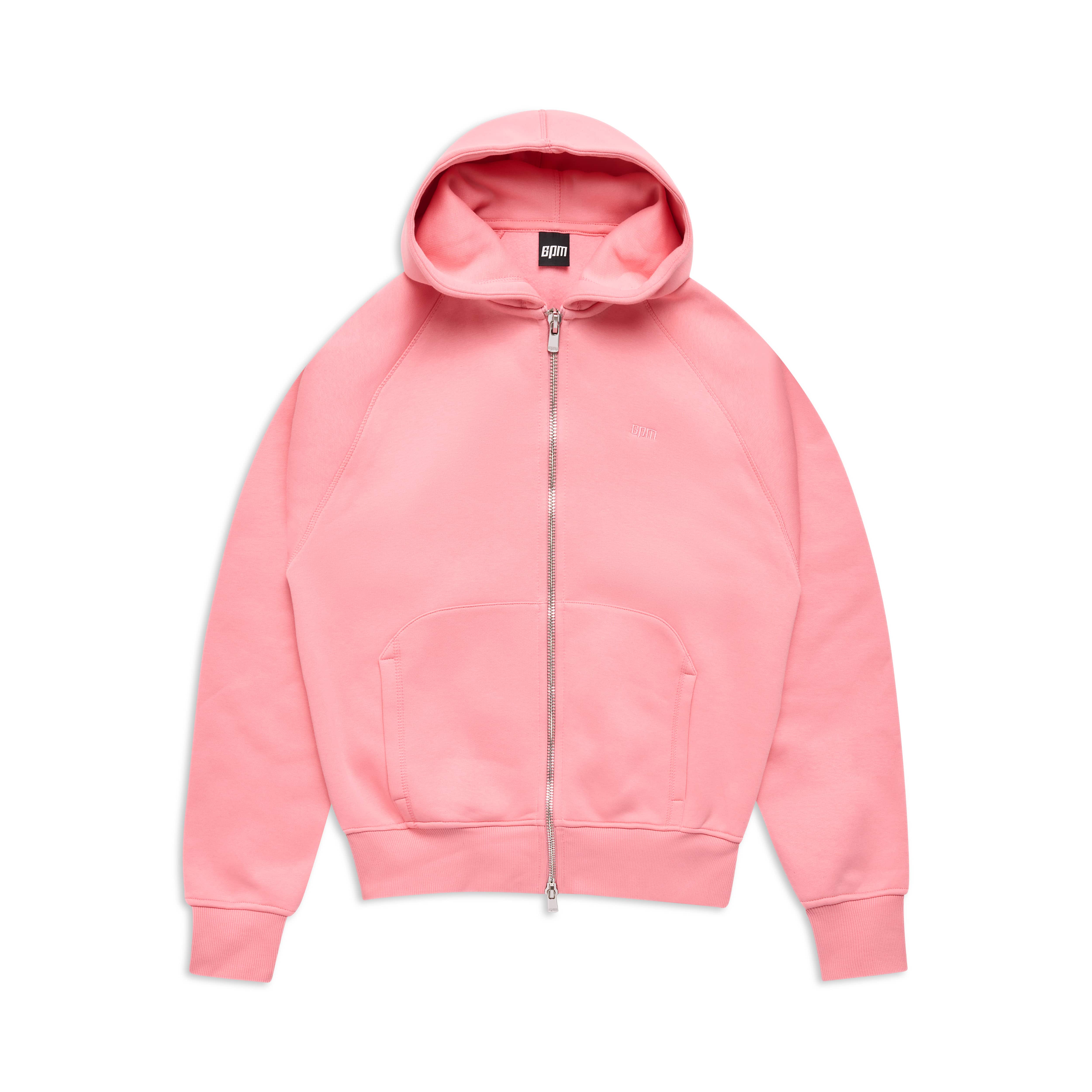 COVERLOCK ZIP HOODIE FLAMINGO PINK