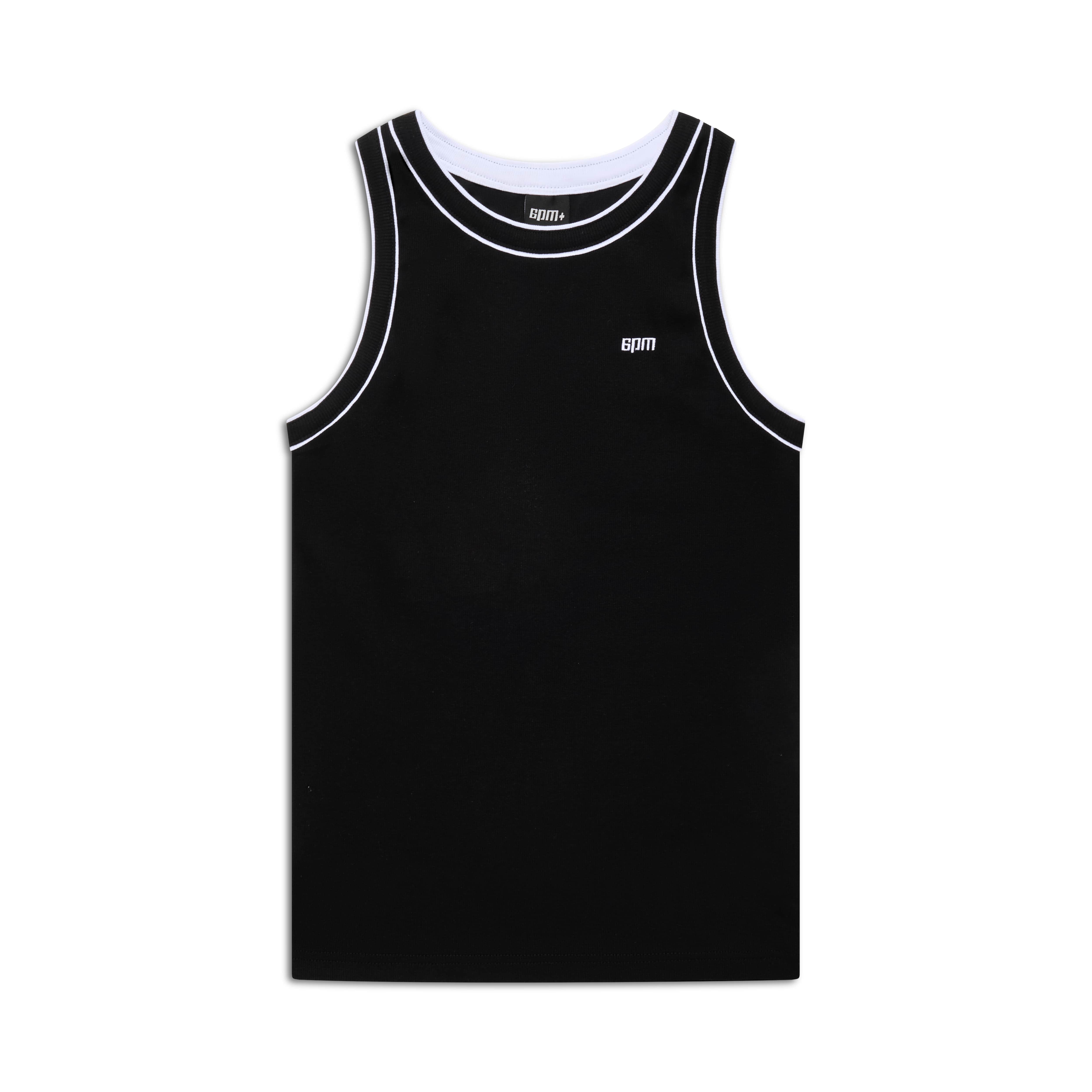TANKTOP BLACK/WHITE